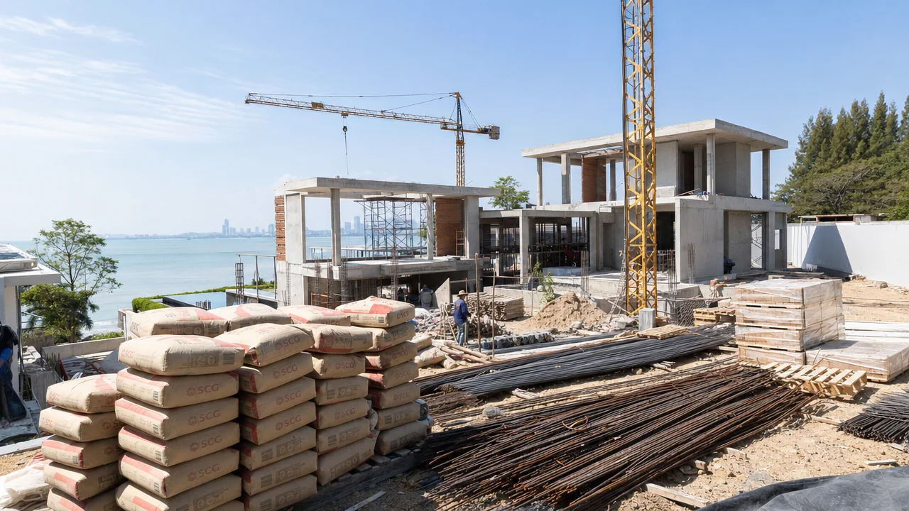 Conflict in the Middle East Has Raised Construction Materials in Thailand to a 44-Month High