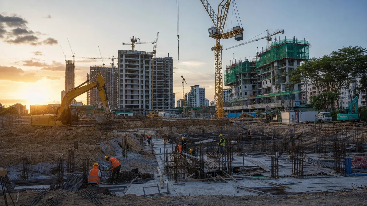 Строительство нового жилого комплекса в районе East Pattaya в 2026 году